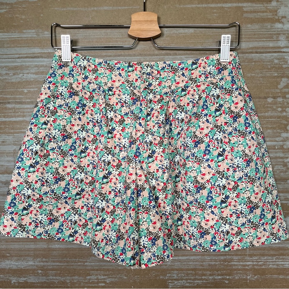 Beauty & Youth x United Arrows Floral High Rise Shorts Preppy Boho Womens S